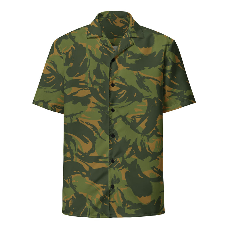 DPM Nordic Woodland CAMO Unisex Short-Sleeve Button Shirt - Button-Up