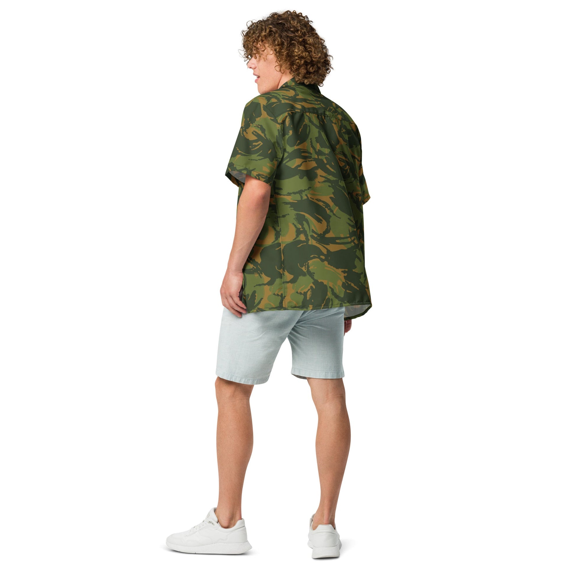 Norwegian DPM CAMO Unisex Short-Sleeve Button Shirt