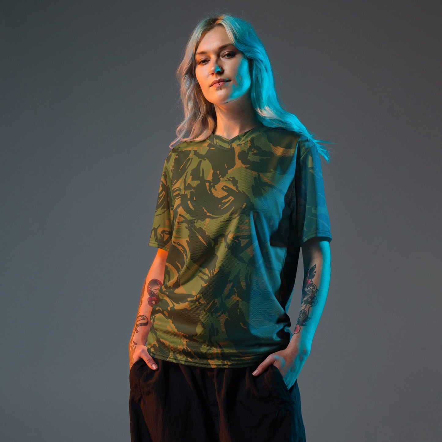 Norwegian DPM CAMO Unisex Sports Jersey