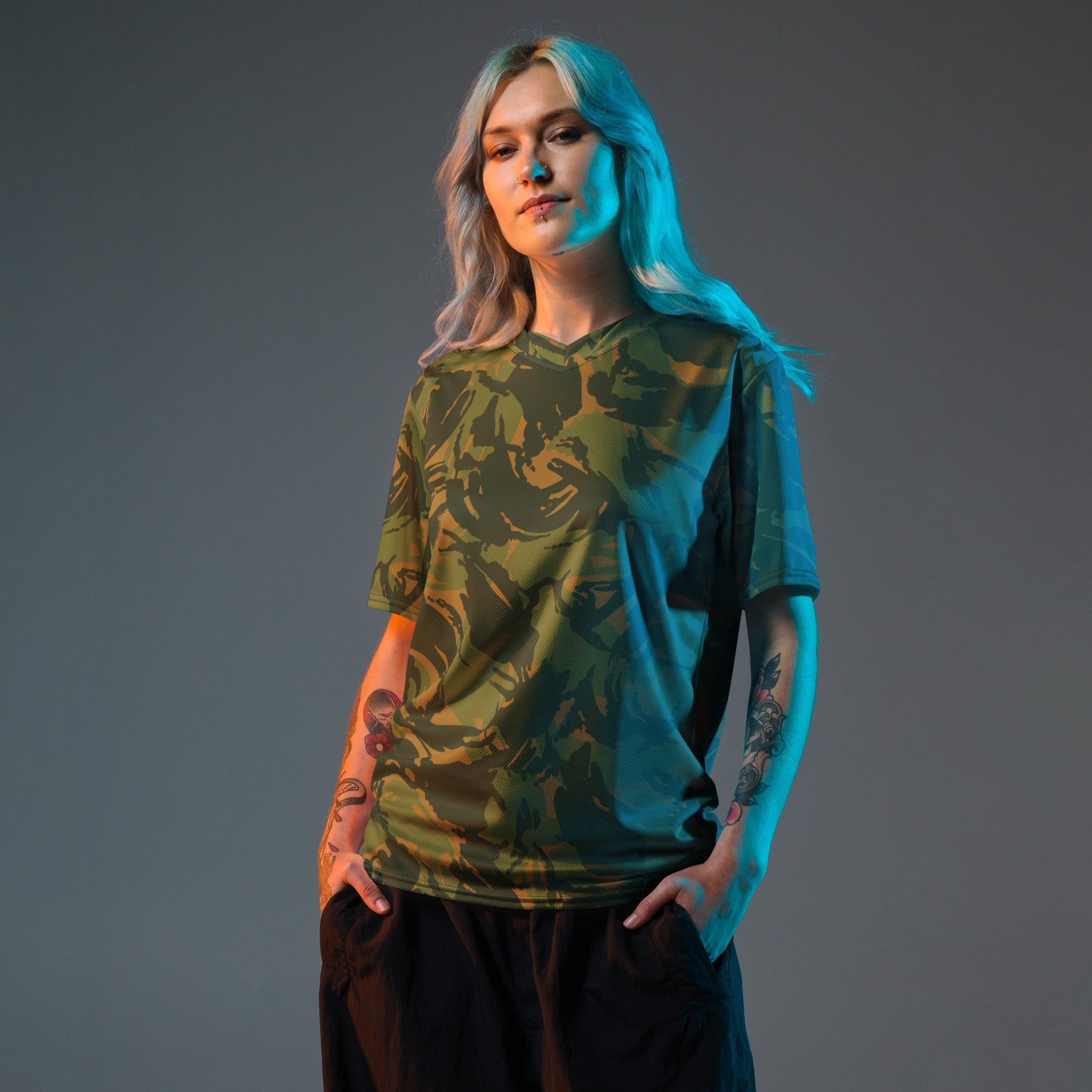 Norwegian DPM CAMO Unisex Sports Jersey