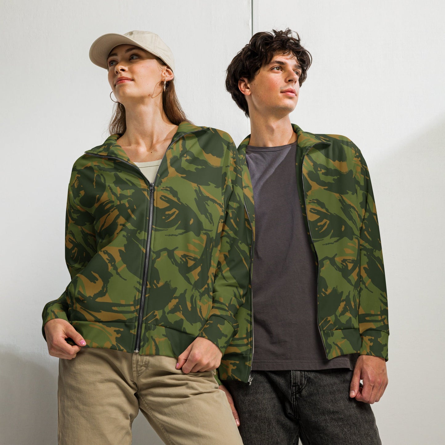 Norwegian DPM CAMO Unisex track jacket - 2XS - Track Jackets