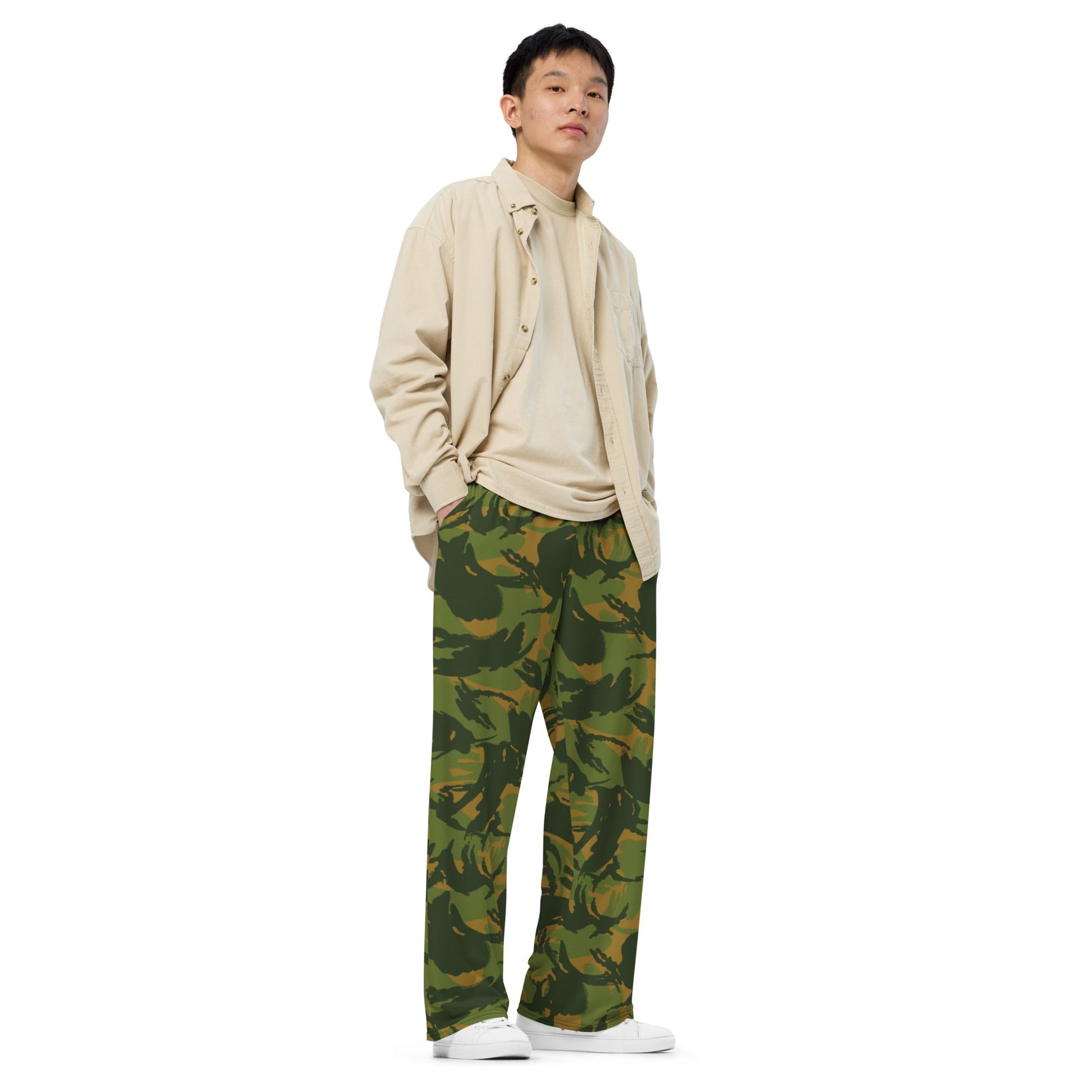 Norwegian DPM CAMO Unisex Wide-Leg Leisure Pants