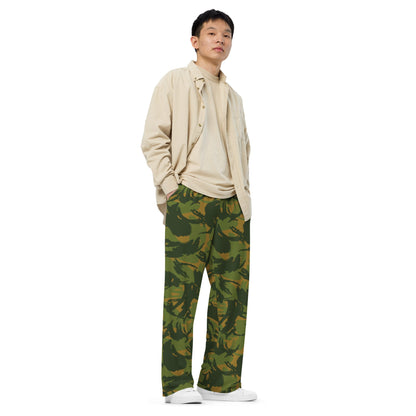 Norwegian DPM CAMO Unisex Wide-Leg Leisure Pants
