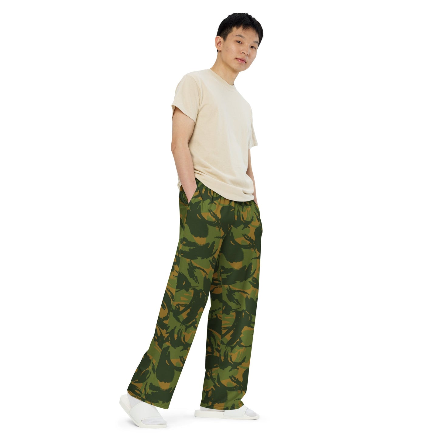 Norwegian DPM CAMO Unisex Wide-Leg Leisure Pants