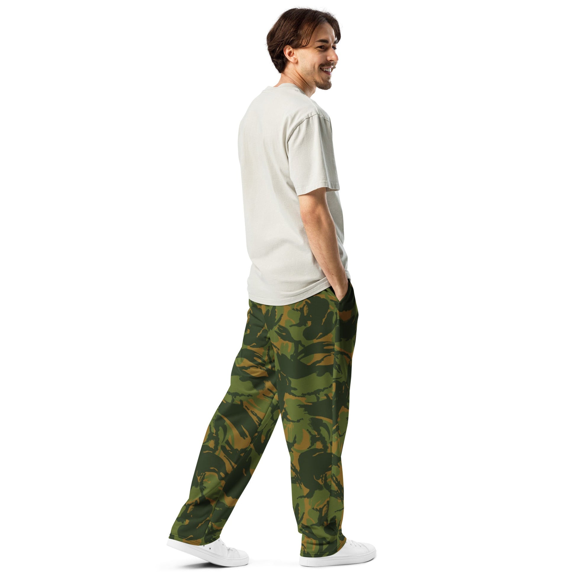 Norwegian DPM CAMO Wide-leg joggers - Joggers