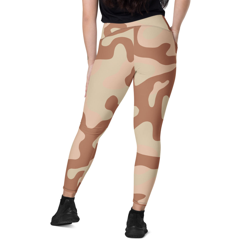 Norwegian M03 Desert CAMO Leggings with pockets - Womens With Pockets