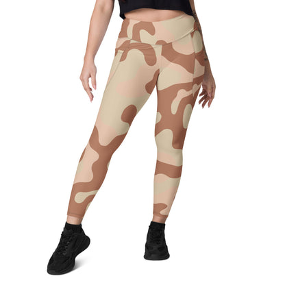 Norwegian M03 Desert CAMO Leggings with pockets - Womens With Pockets