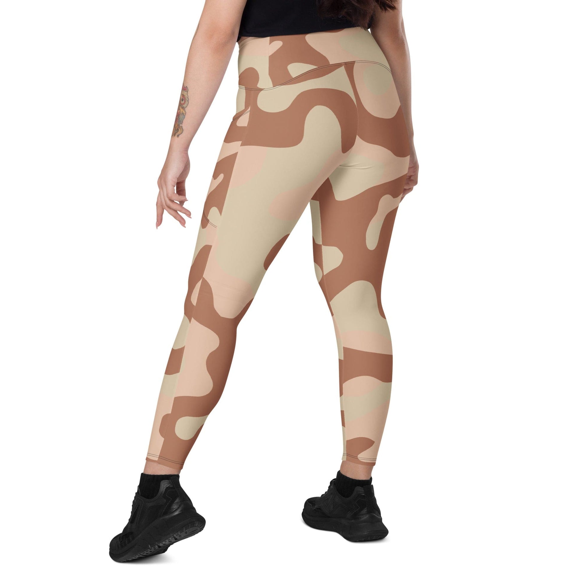 Norwegian M03 Desert CAMO Leggings with pockets - Womens With Pockets