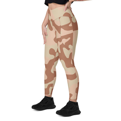 Norwegian M03 Desert CAMO Leggings with pockets - Womens With Pockets