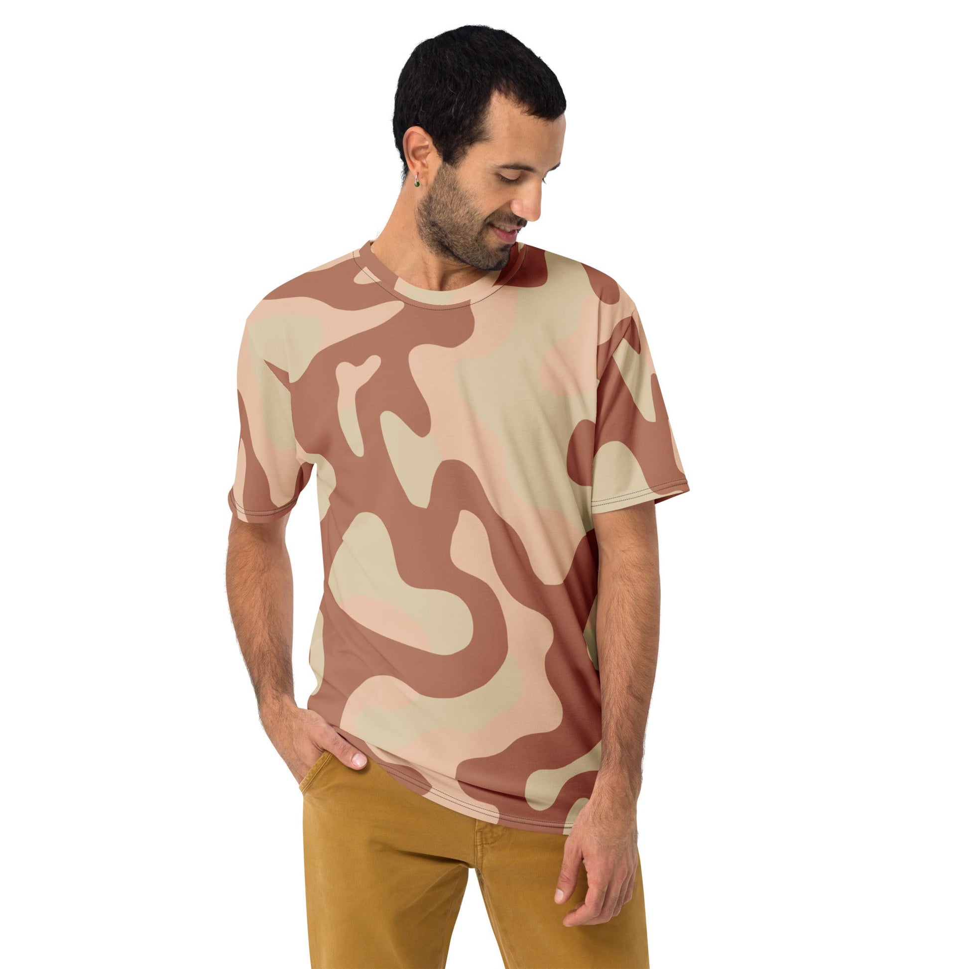 Norwegian M03 Desert CAMO Mens T-shirt - T-Shirts