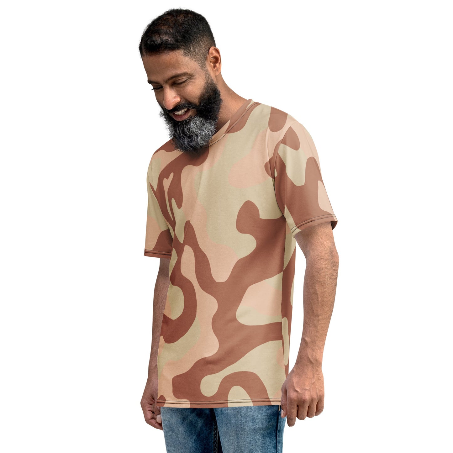 Norwegian M03 Desert CAMO Mens T-shirt - T-Shirts