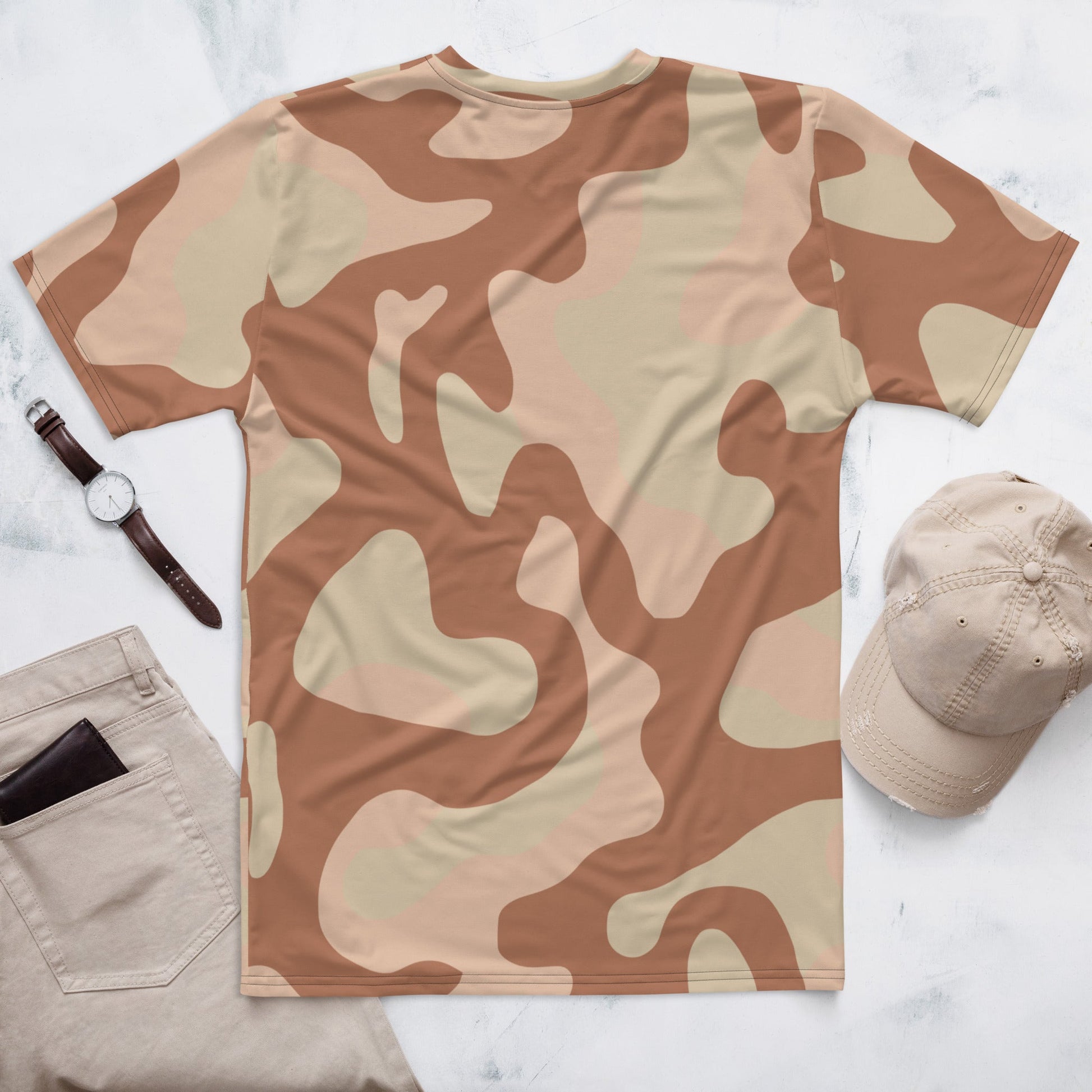 Norwegian M03 Desert CAMO Mens T-shirt - T-Shirts