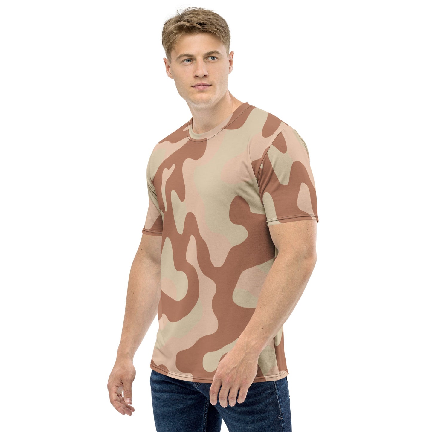 Norwegian M03 Desert CAMO Mens T-shirt - T-Shirts