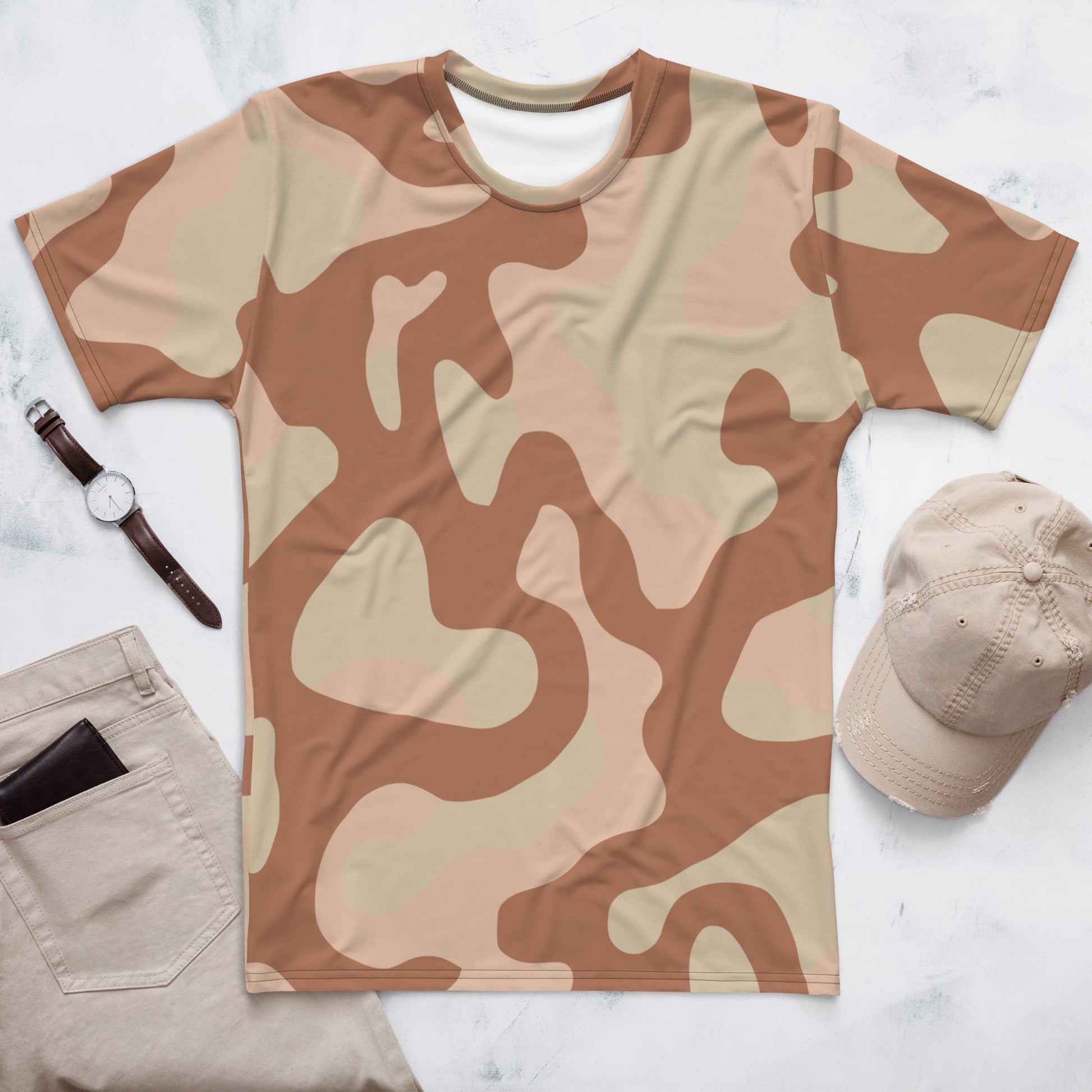 Norwegian M03 Desert CAMO Mens T-shirt - XS - T-Shirts