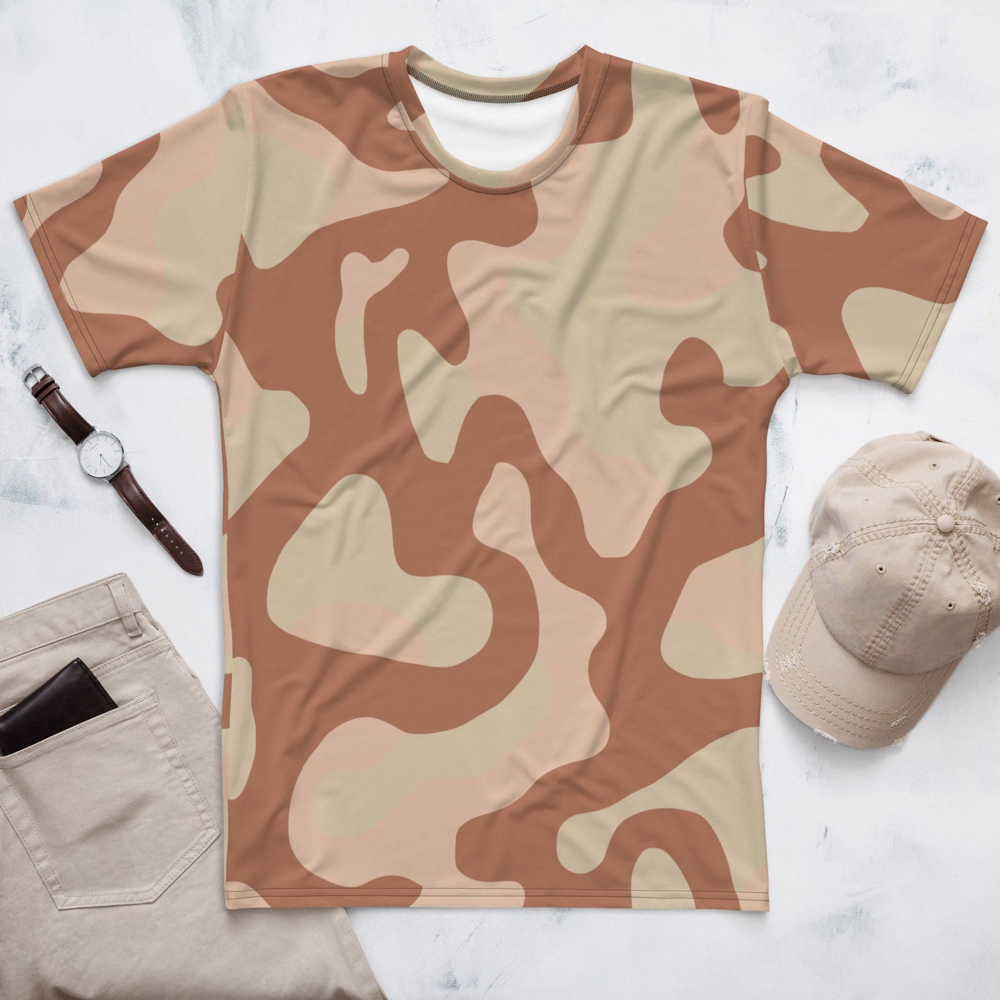 Norwegian M03 Desert CAMO Men’s T-shirt - XS - Mens T-Shirt