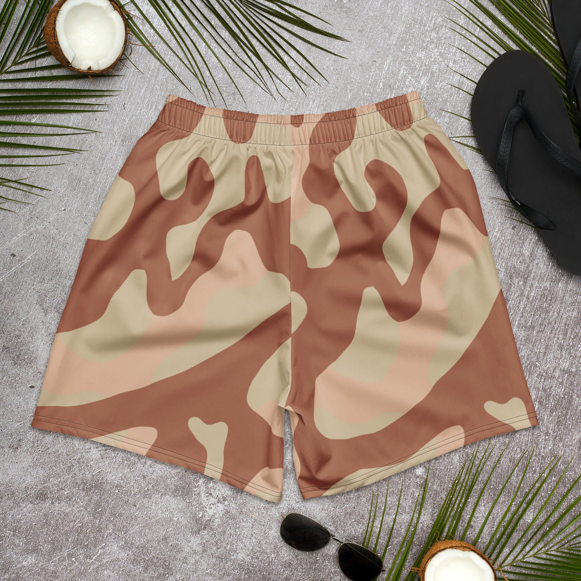 Norwegian M03 Desert CAMO Unisex Athletic Long Shorts