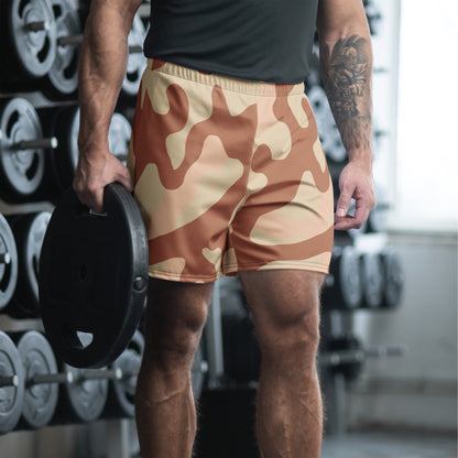 Norwegian M03 Desert CAMO Unisex Athletic Long Shorts XS