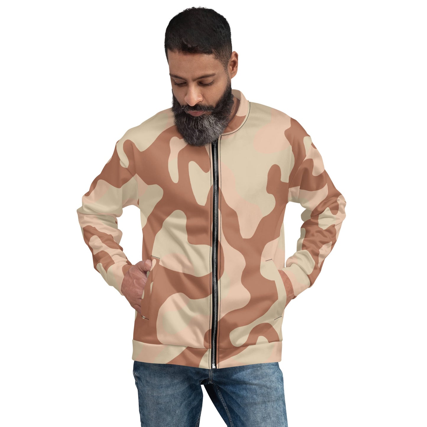 Norwegian M03 Desert CAMO Unisex Bomber Jacket - Jackets
