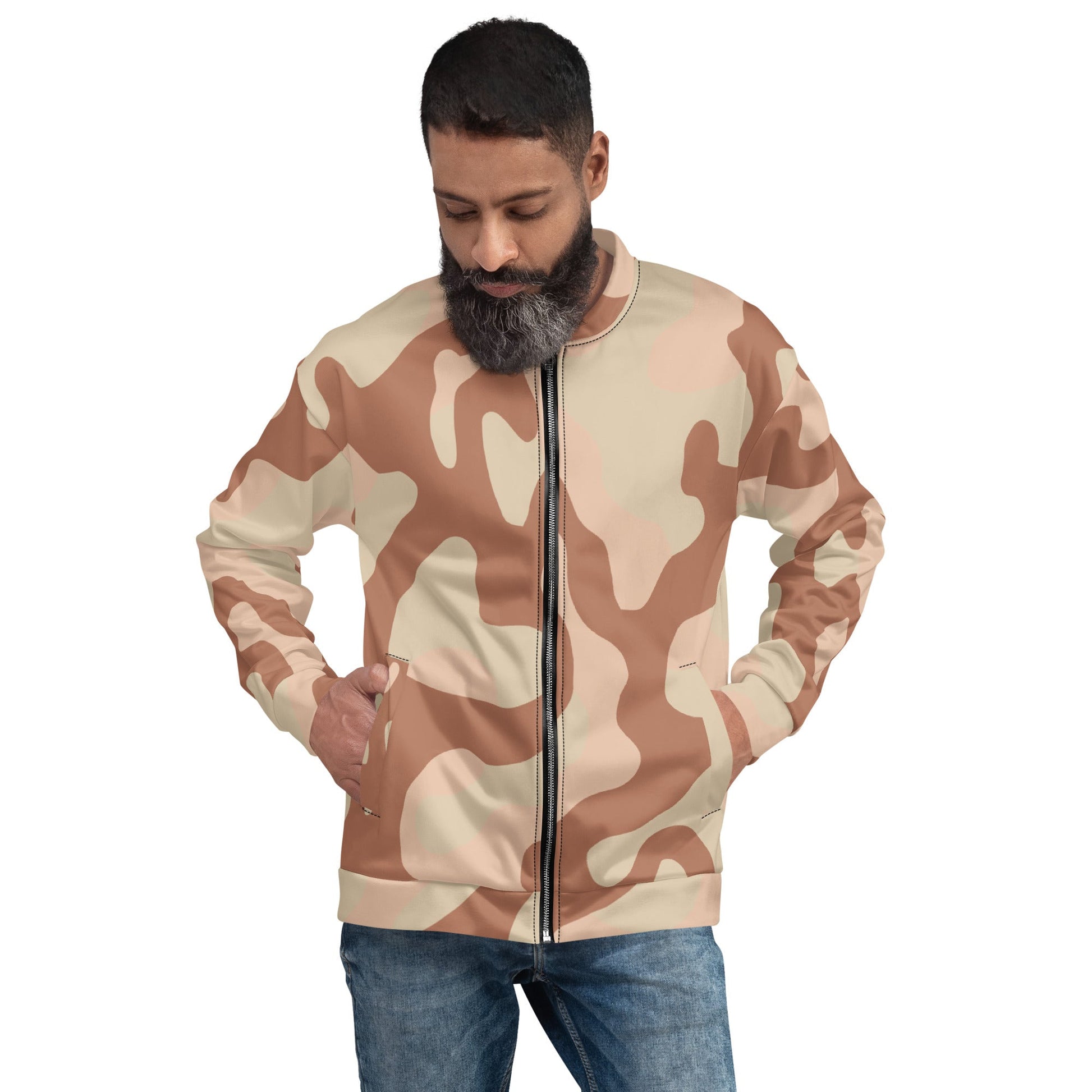 Norwegian M03 Desert CAMO Unisex Bomber Jacket - Jackets