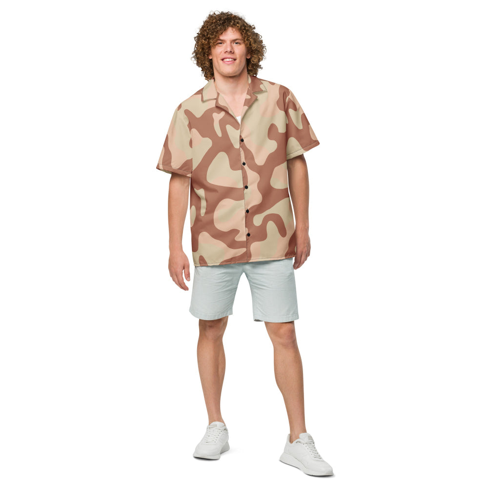 Norwegian M03 Desert CAMO Unisex button shirt - Button Shirt