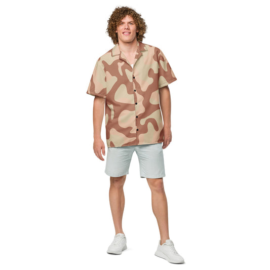 Norwegian M03 Desert CAMO Unisex button shirt - Button Shirt