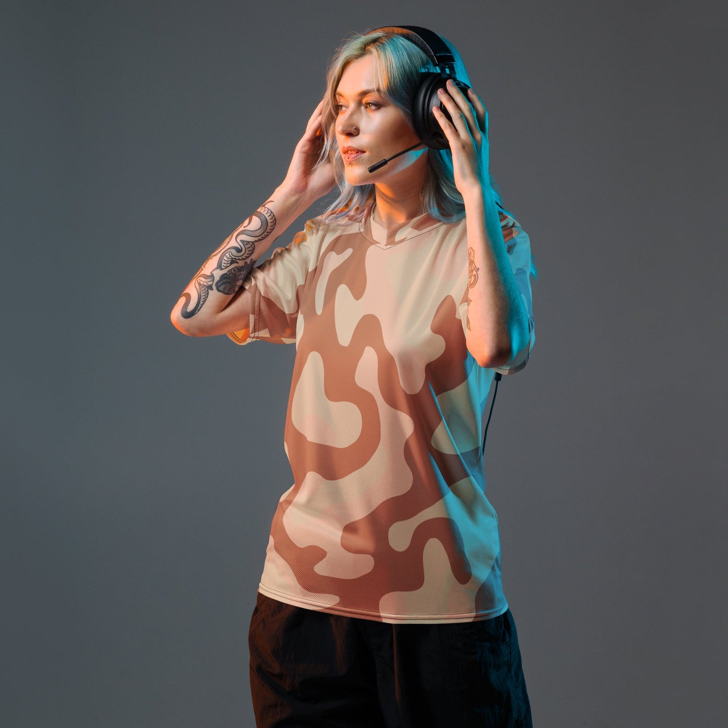 Norwegian M03 Desert CAMO unisex sports jersey Sports Jerseys