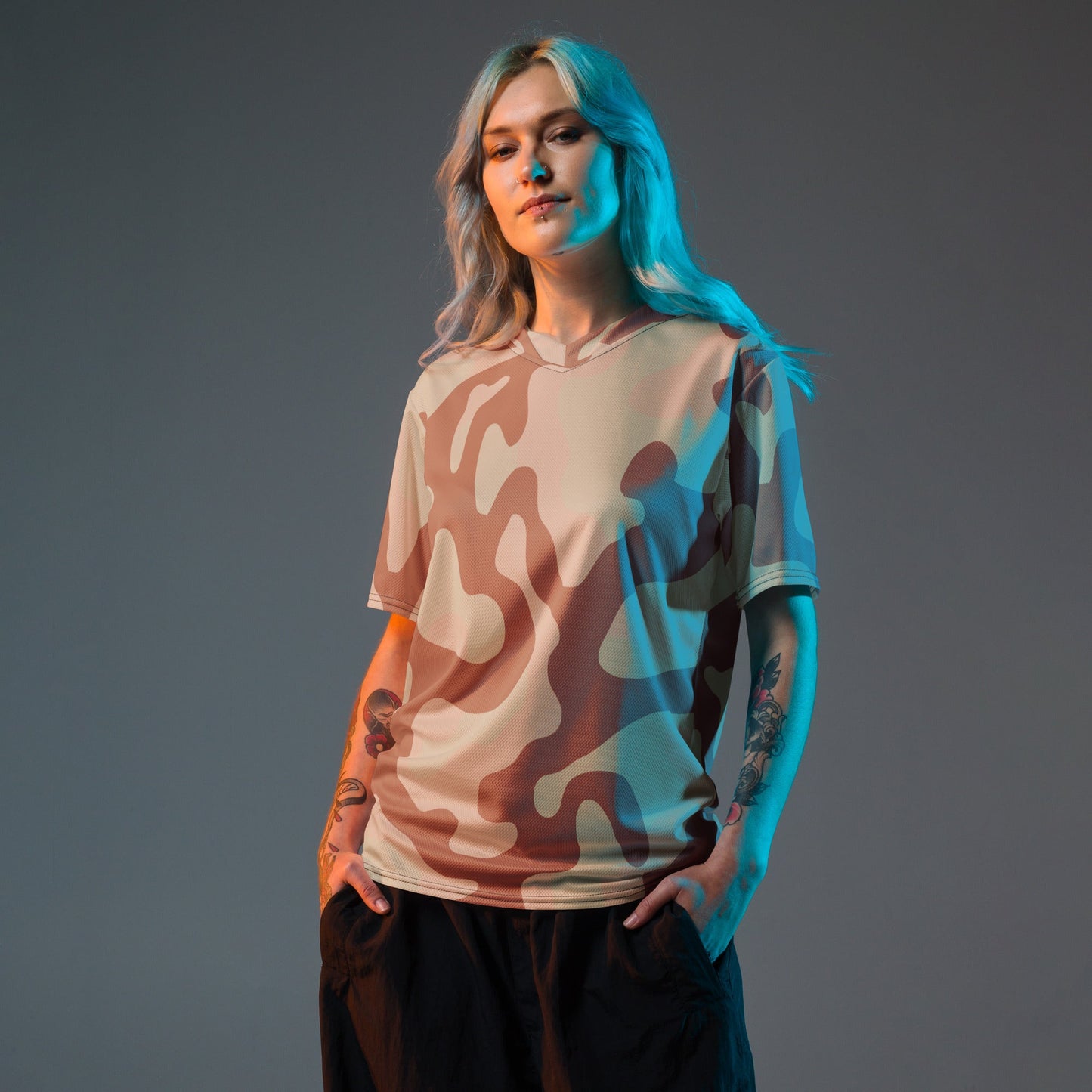 Norwegian M03 Desert CAMO unisex sports jersey Sports Jerseys