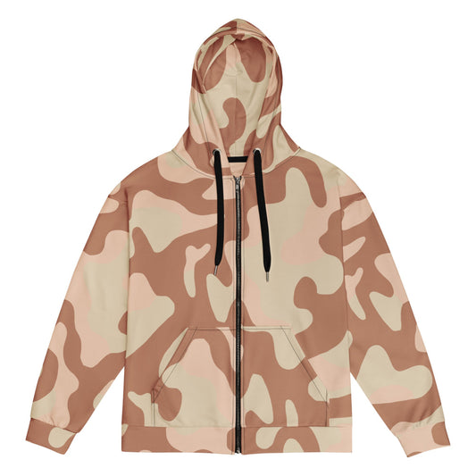 Norwegian M03 Desert CAMO Unisex zip hoodie - Zip Hoodie