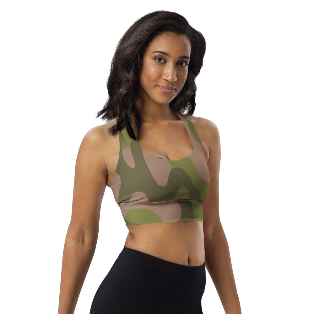 Norwegian M75 CAMO Longline sports bra - Womens Sports Bra