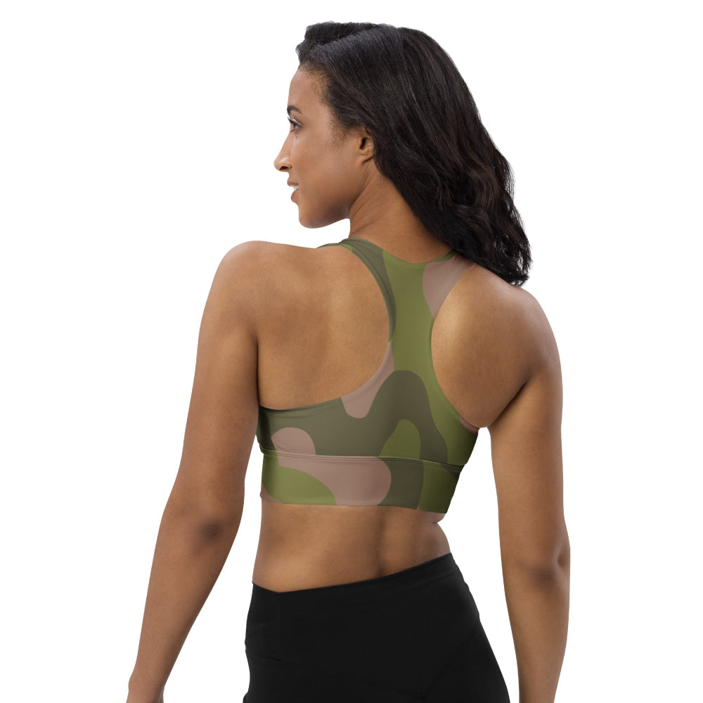 Norwegian M75 CAMO Longline sports bra - Womens Sports Bra