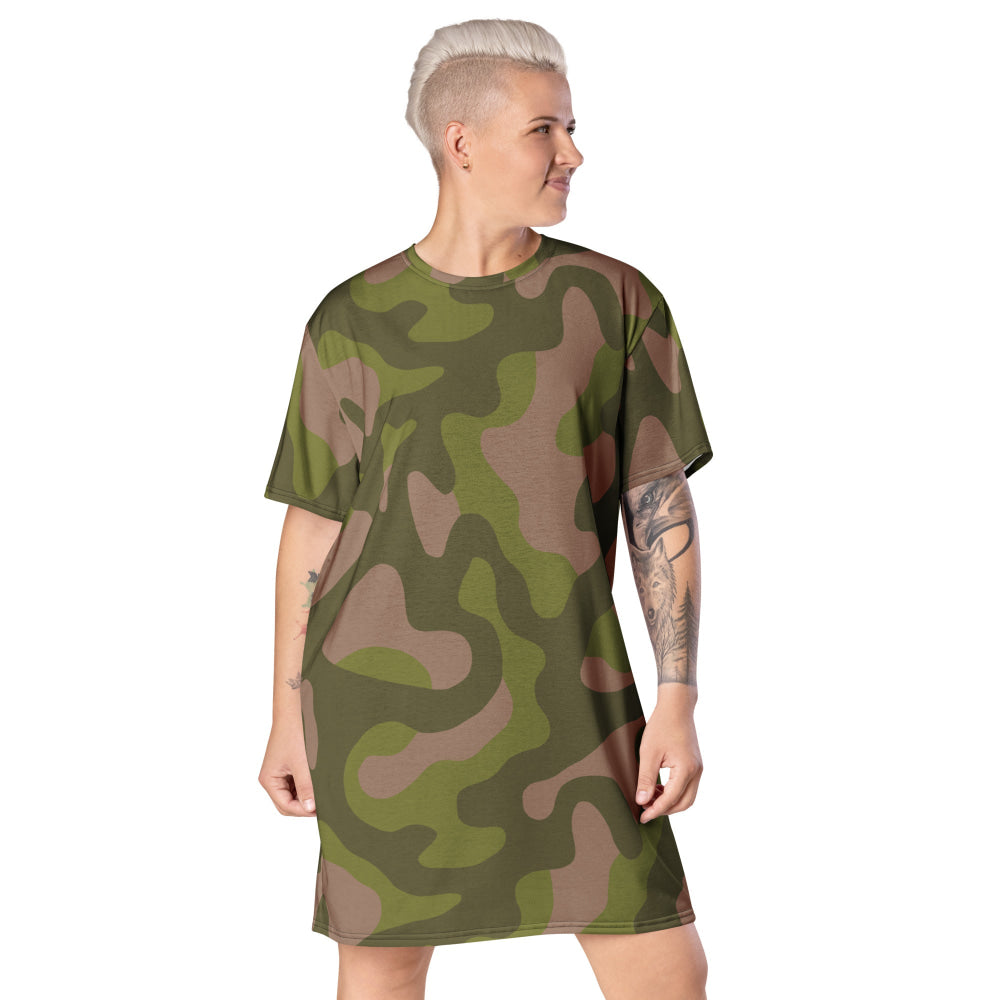 Norwegian M75 CAMO T-shirt dress - 2XS - Womens T-Shirt Dress