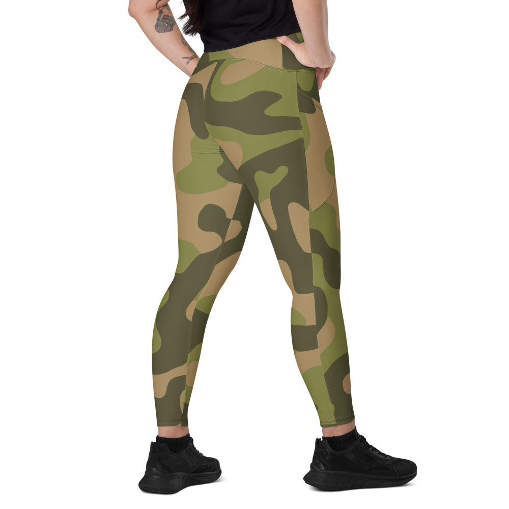 Norwegian M98 CAMO Leggings with pockets - 2XS - Womens With Pockets