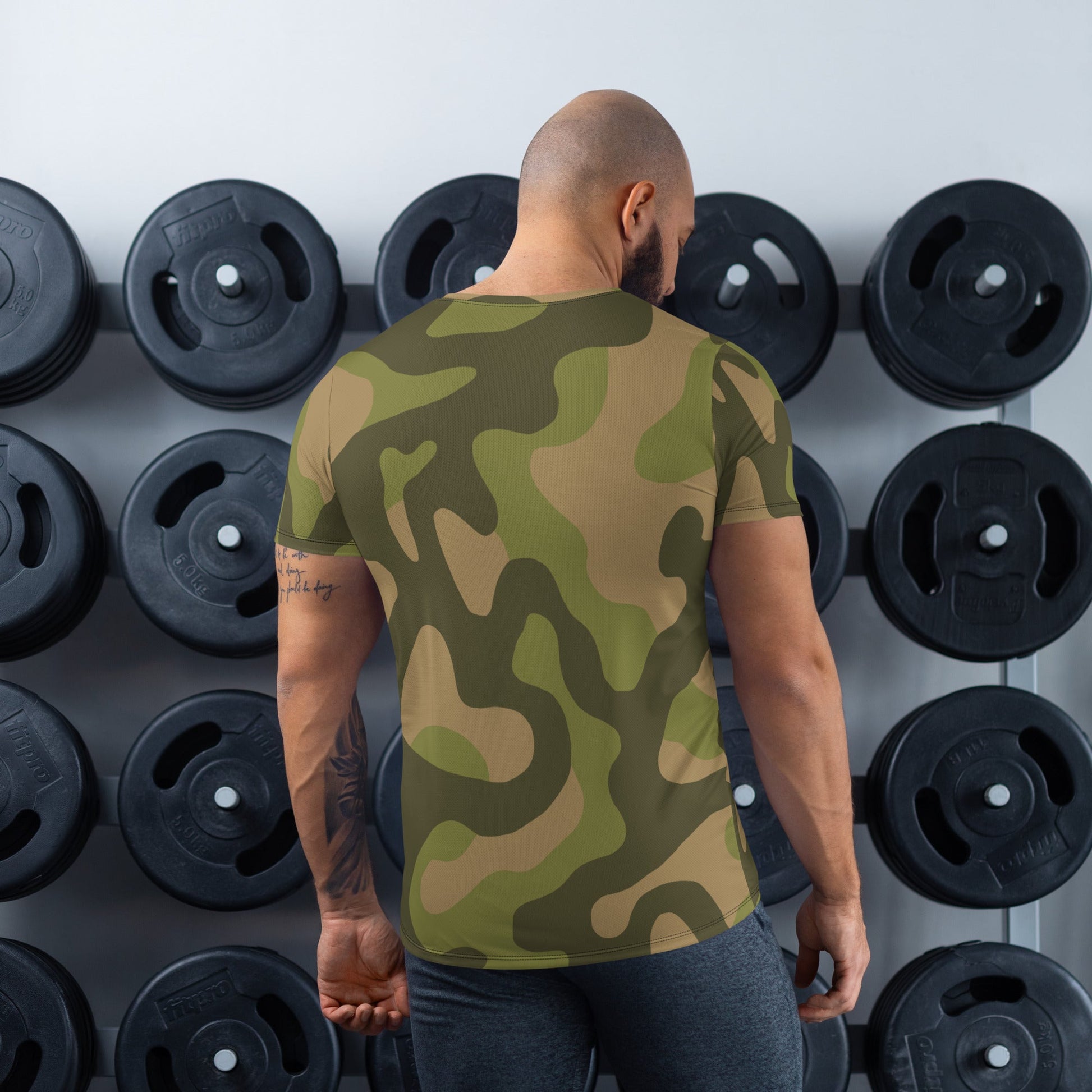 Norwegian M98 CAMO Mens Athletic T-shirt - T-Shirts