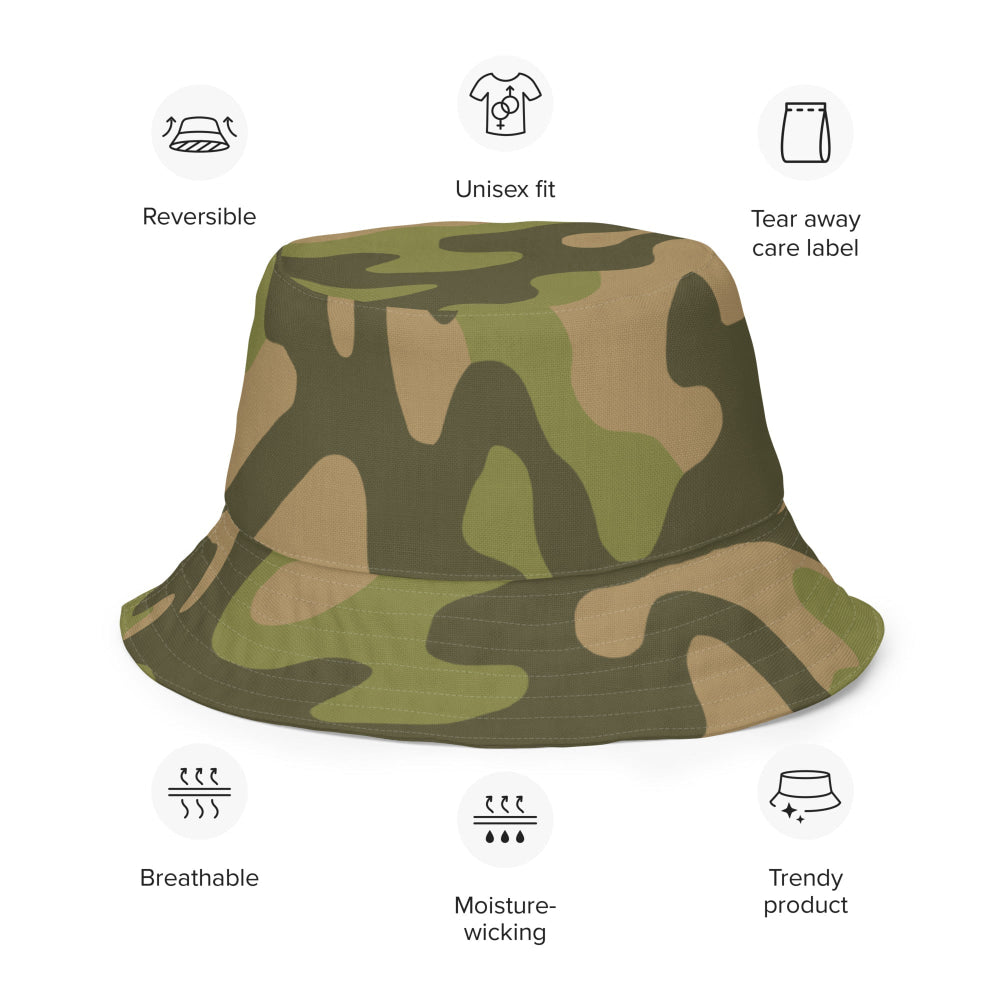 Norwegian M98 CAMO Reversible bucket hat - Bucket Hat