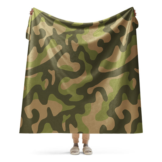 Norwegian M98 CAMO Sherpa blanket - 60″×80″ - Blanket