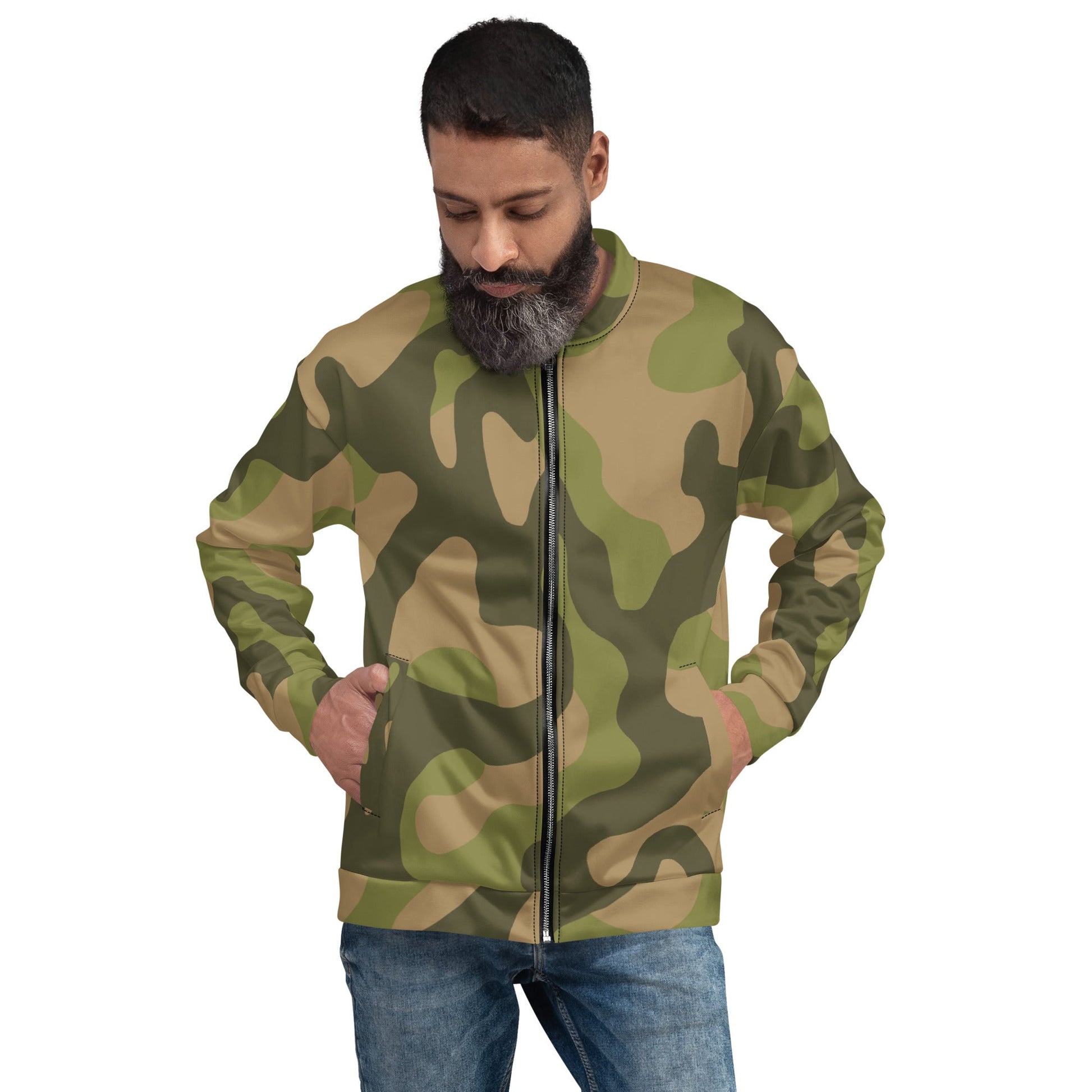 Norwegian M98 CAMO Unisex Bomber Jacket - Jackets