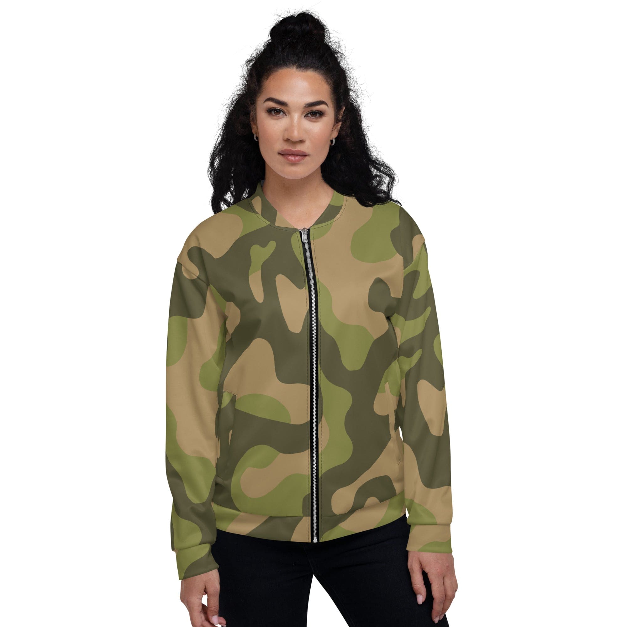 NWT Ultracor Atomic Micro Camo Bomber Women's Jacket Olive Size XXS store MSRP $275