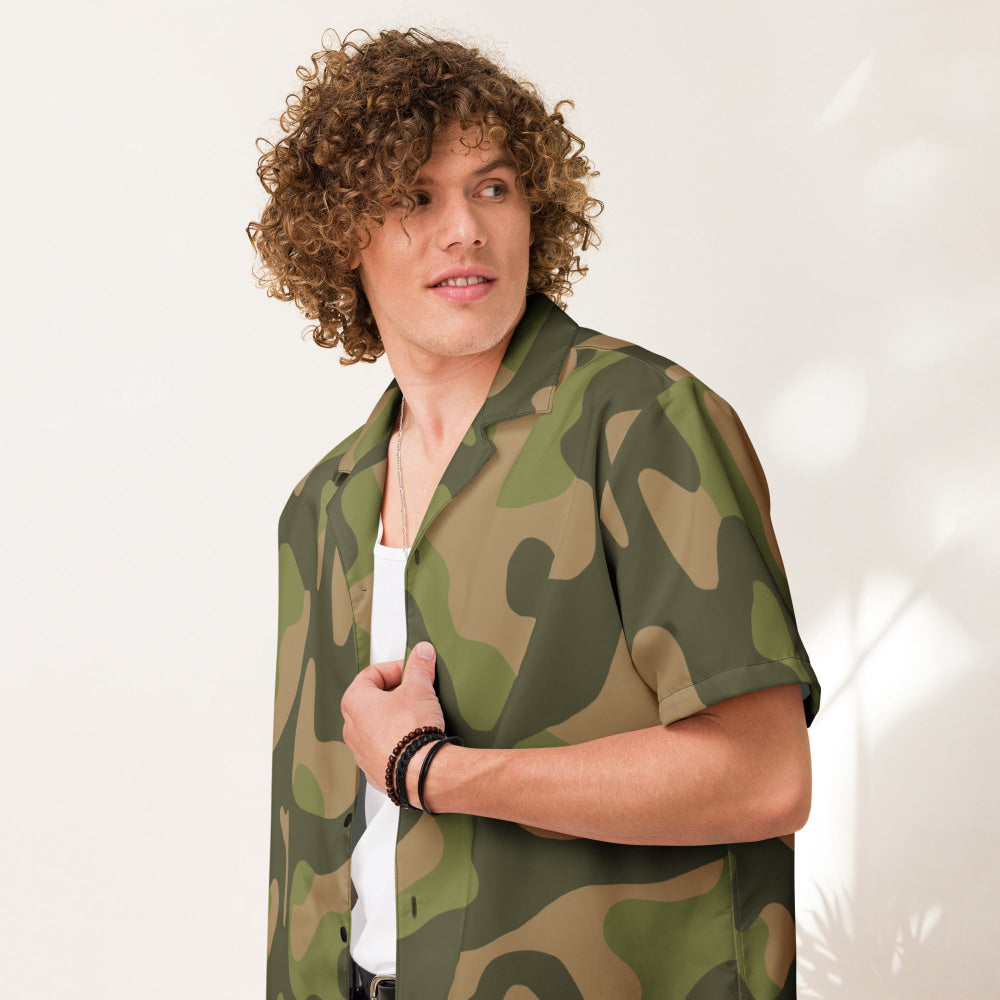 Norwegian M98 CAMO Unisex button shirt - Button Shirt