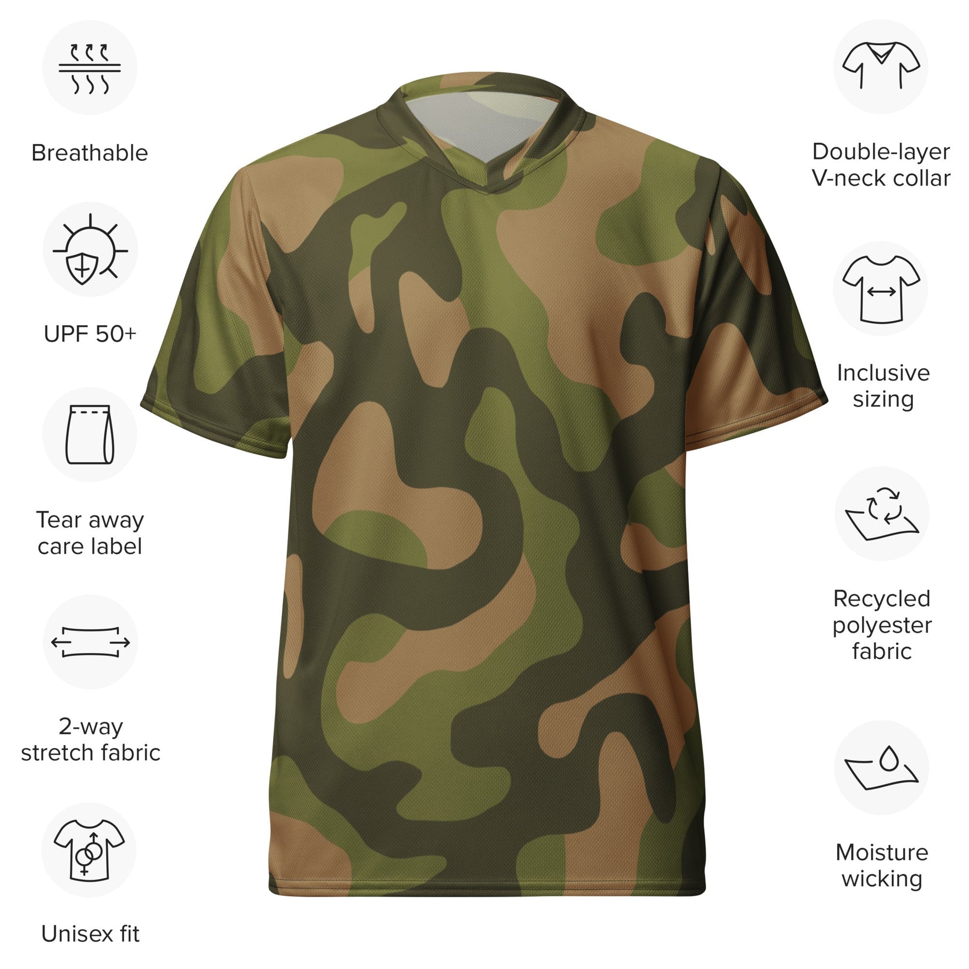 Norwegian M98 CAMO unisex sports jersey Sports Jerseys