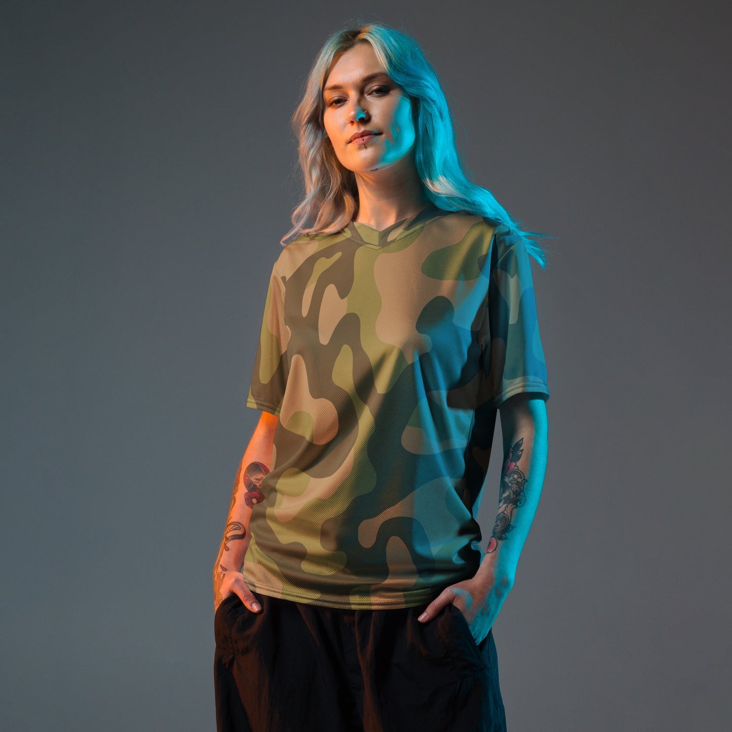 Norwegian M98 CAMO unisex sports jersey Sports Jerseys