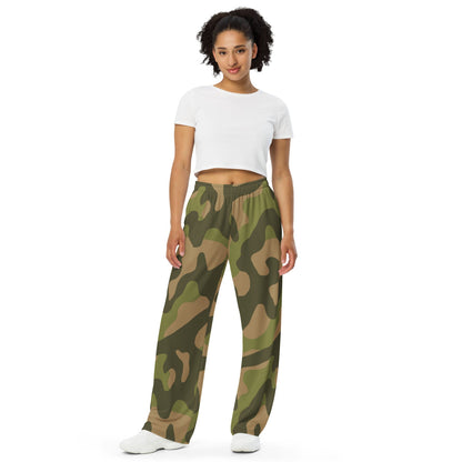 Norwegian M98 CAMO unisex wide-leg pants - Unisex Wide-Leg Pants