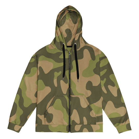 Norwegian M98 CAMO Unisex zip hoodie 2XS Zip Hoodies