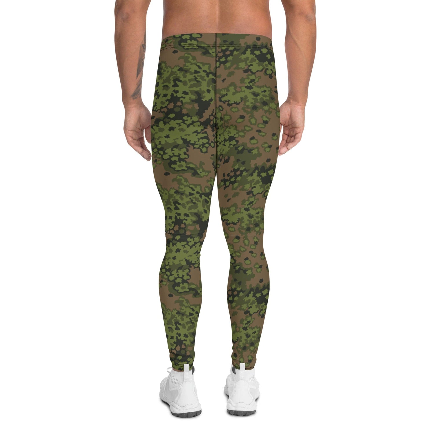 Oak Leaf Eichenlaubmuster Summer CAMO Mens Leggings