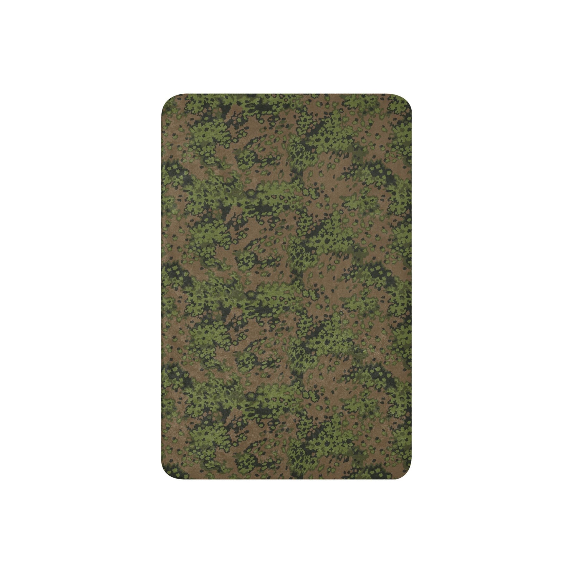 German Oak Leaf Eichenlaubmuster Summer CAMO Sherpa blanket - Blankets