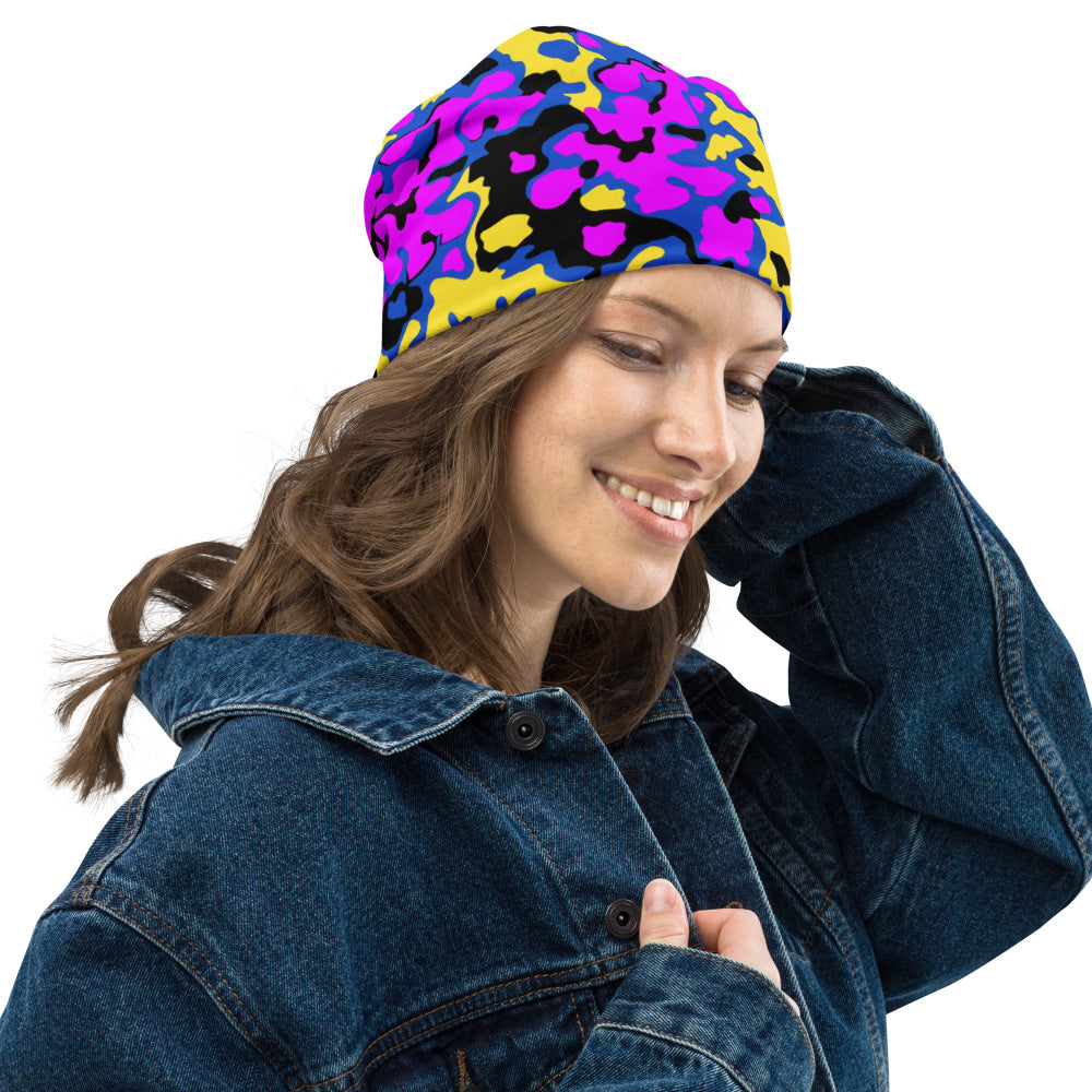 Oakleaf Glow-Oak Fuschia CAMO Beanie