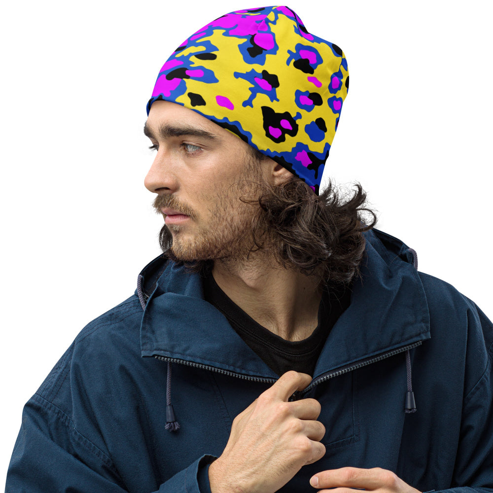 Oakleaf Glow-Oak Fuschia CAMO Beanie - S