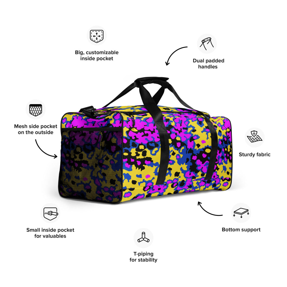 Oakleaf Glow-Oak Fuschia CAMO Duffle bag - Bag