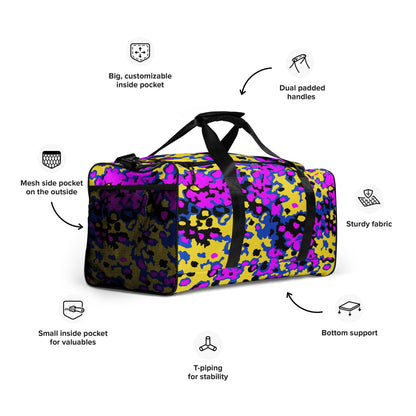 Oakleaf Glow-Oak Fuschia CAMO Duffle bag - Bag