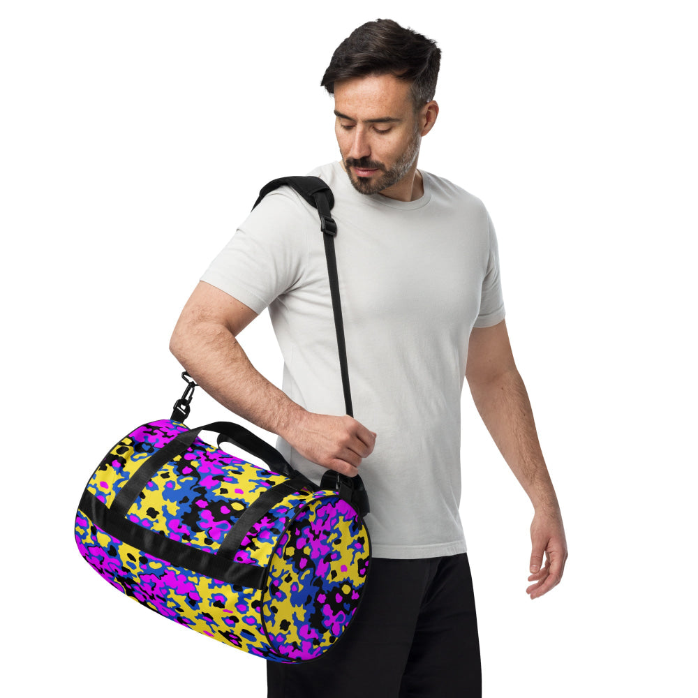 Oakleaf Glow-Oak Fuschia CAMO gym bag - Gym Bag