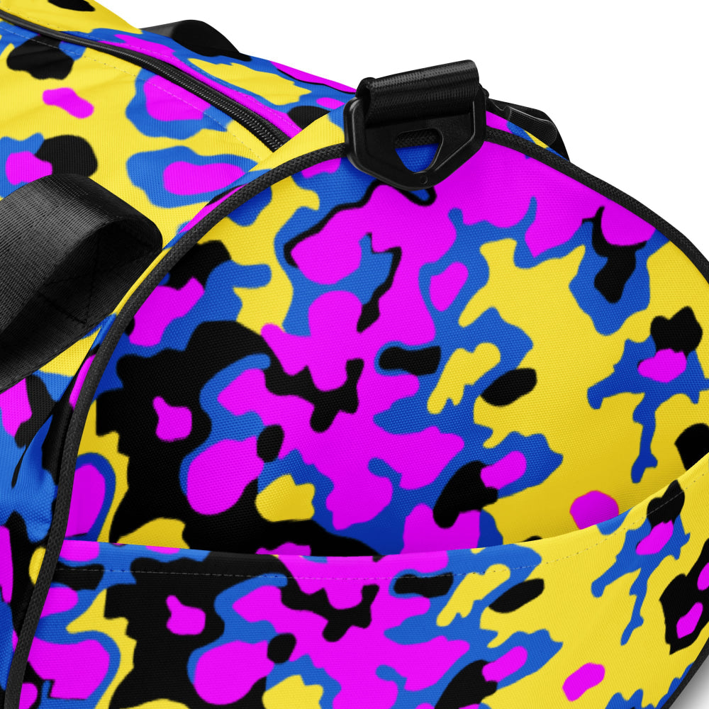 Oakleaf Glow-Oak Fuschia CAMO gym bag - Gym Bag